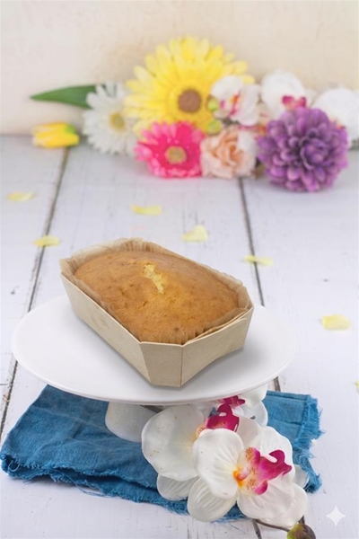 Romige aardbeiencake
